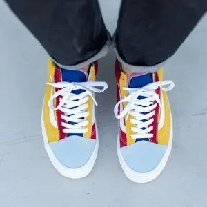 Vans | Shoes | Vans Sunshine Colorblock Style 36 Skater Shoe  display picture 3